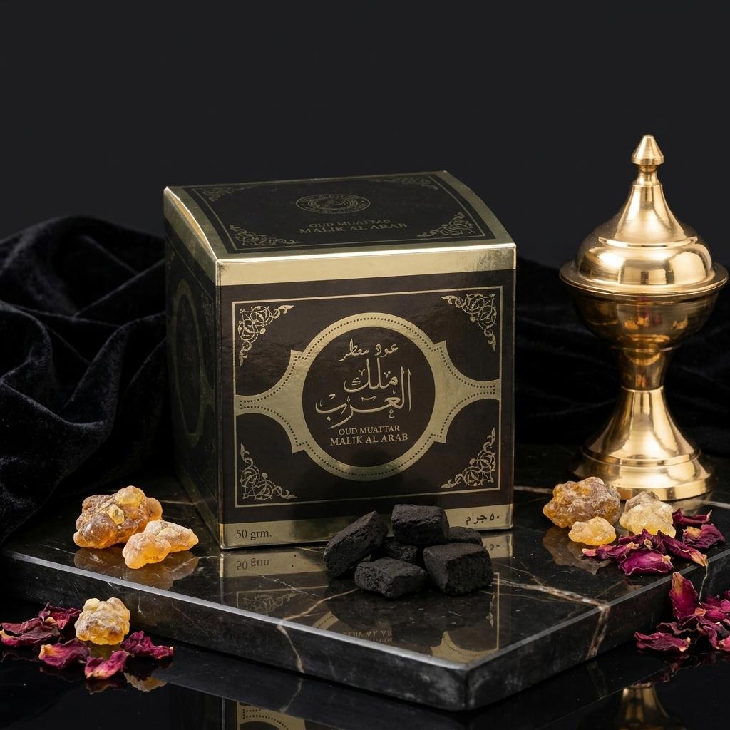 Oud Muattar Malik Al Arab | Luxury Arabian Bakhoor & Scented Agarwood Incense