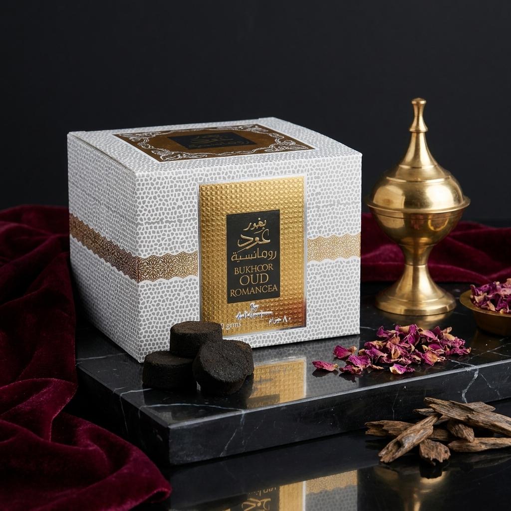Bukhoor Oud Romancea - Premium Luxury Arabian Home Incense
