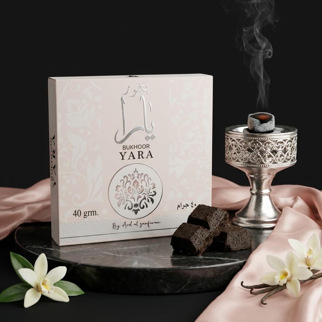 Premium Bukhoor Yara - Luxury Sweet Arabian Incense 40g