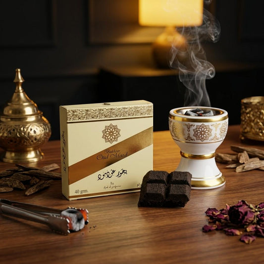 Bukhoor Oud Mood - Premium Arabian Oud Incense 40g