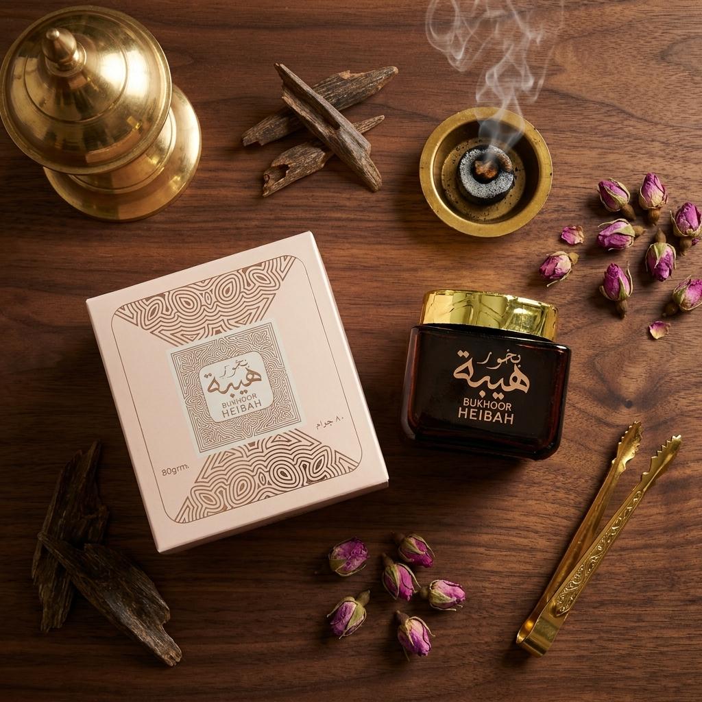 Bukhoor Heibah | Premium Luxury Arabian Oud Incense (80g)