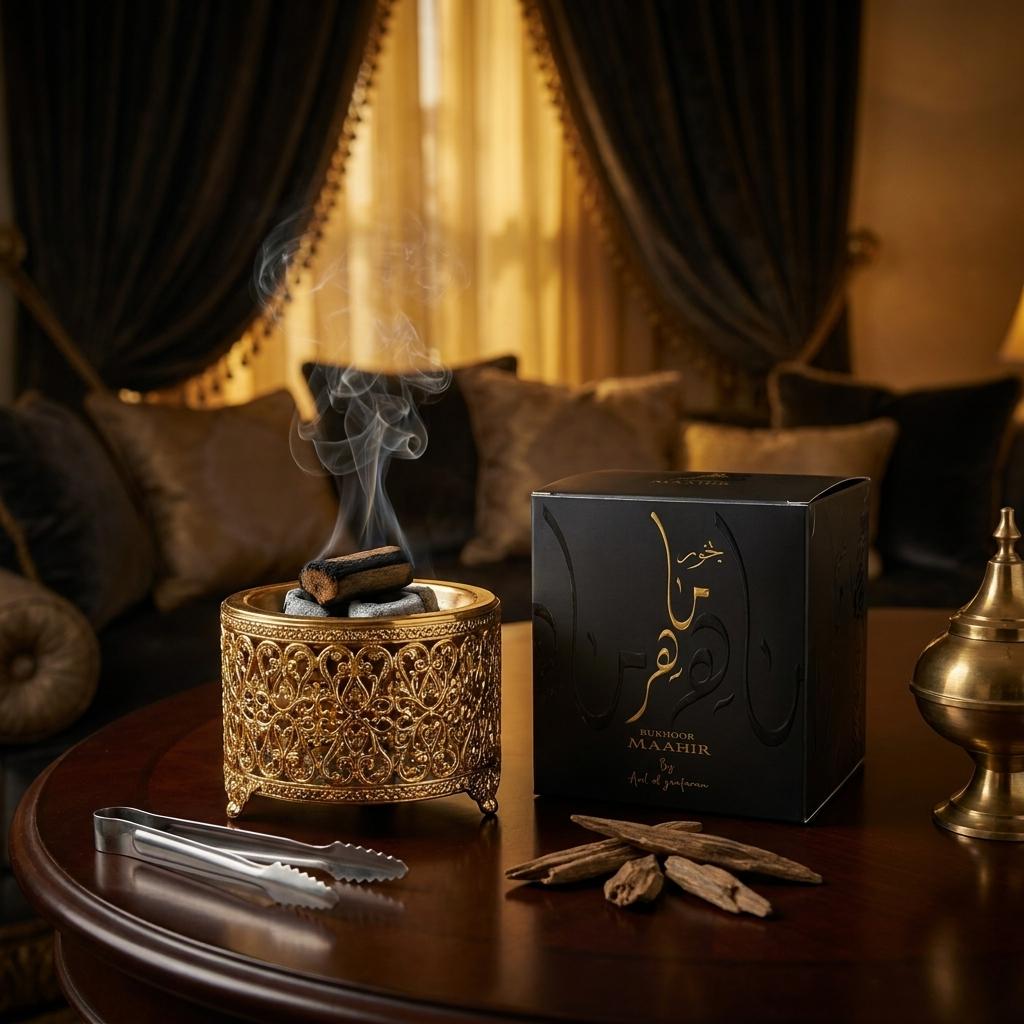 Bukhoor Maahir | Luxury Arabian Oud Incense