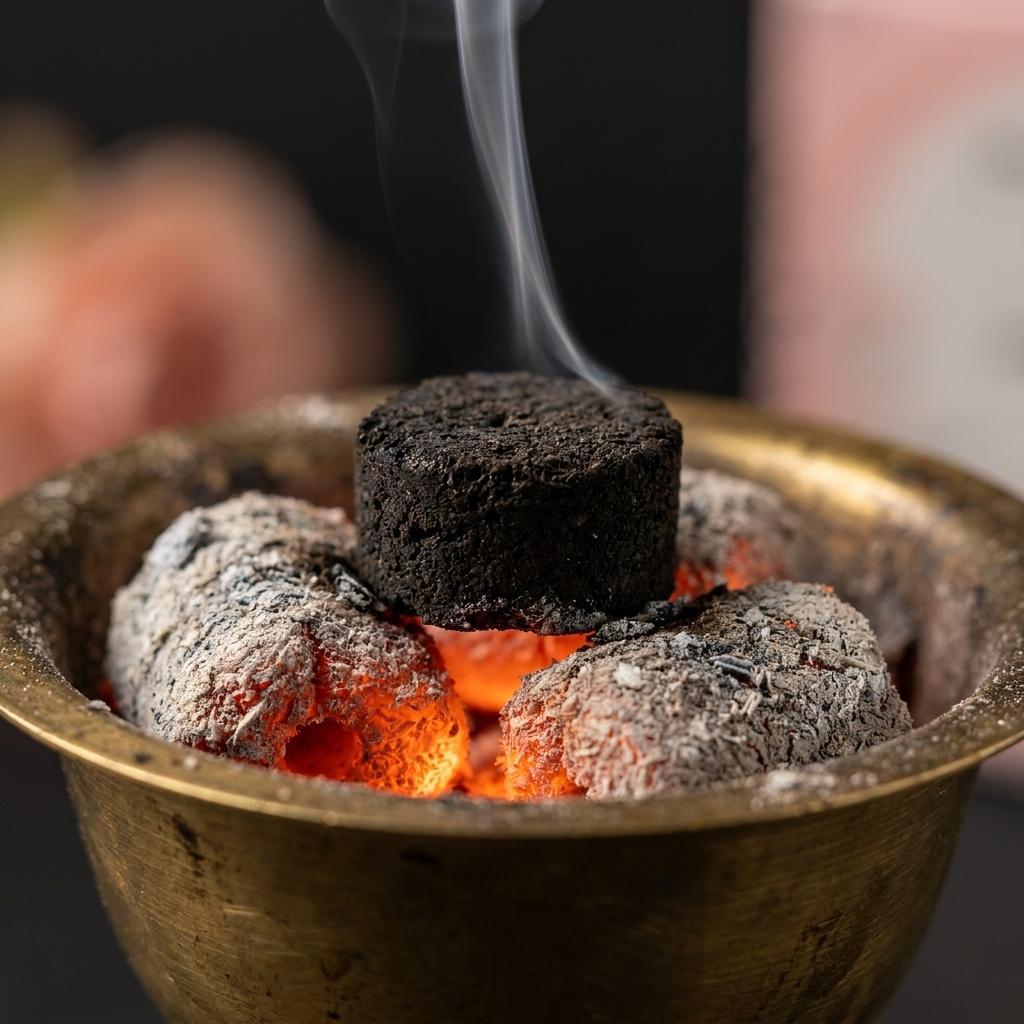 Luxury Bukhoor Dirham Wardi - Premium Arabian Rose Incense