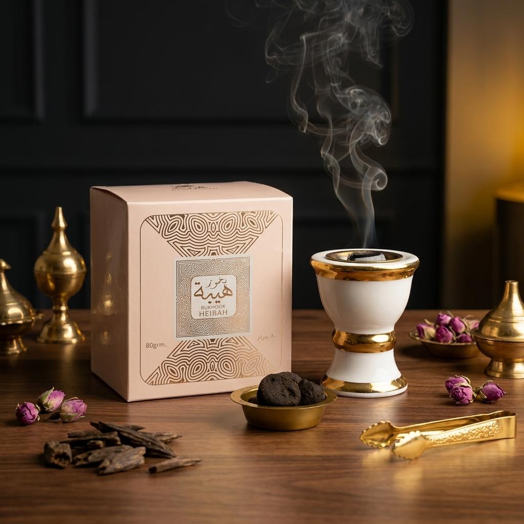 Bukhoor Heibah | Premium Luxury Arabian Oud Incense (80g)