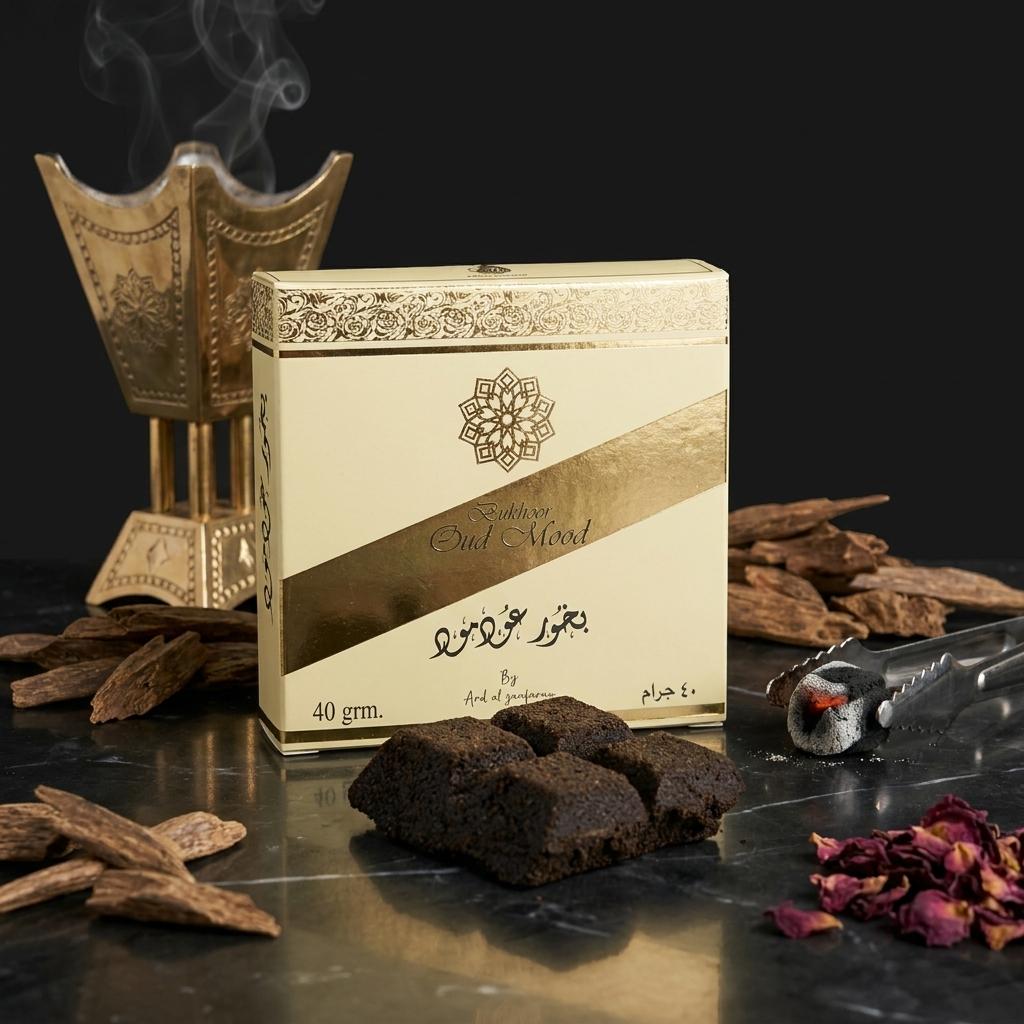 Bukhoor Oud Mood - Premium Arabian Oud Incense 40g