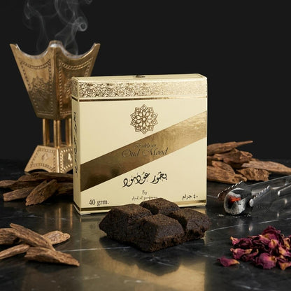 Bukhoor Oud Mood - Premium Arabian Oud Incense 40g
