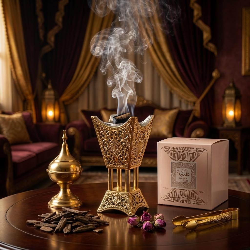 Bukhoor Heibah | Premium Luxury Arabian Oud Incense (80g)