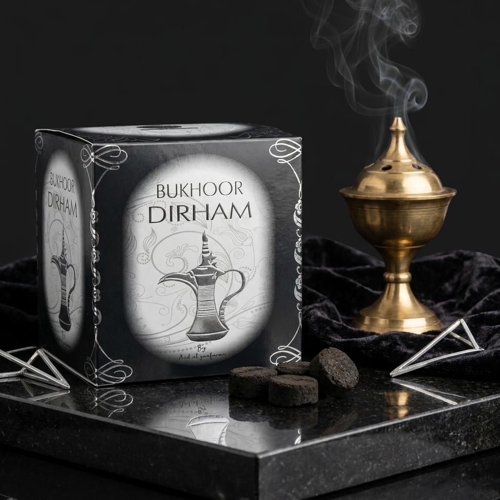 Bukhoor Dirham | Luxury Arabian Incense & Home Fragrance