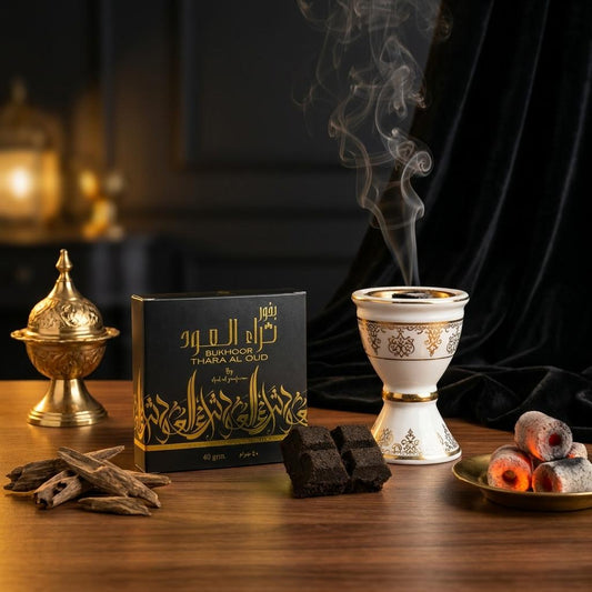 Bukhoor Thara Al Oud - Luxury Arabian Oud Incense (40g)