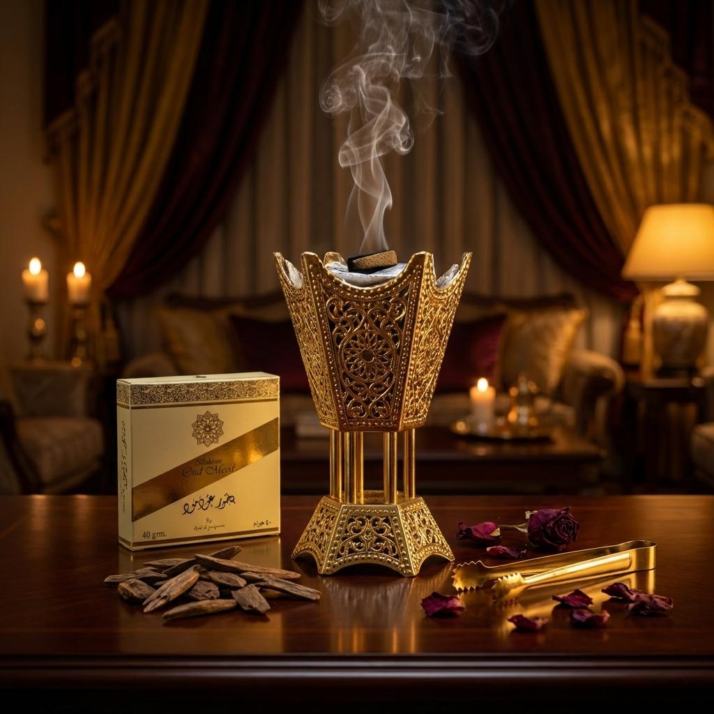 Bukhoor Oud Mood - Premium Arabian Oud Incense 40g