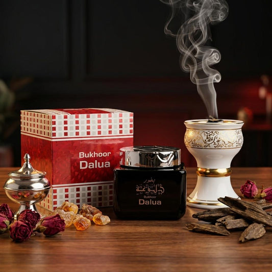 Bukhoor Dalua | Luxury Arabian Oud Incense & Home Fragrance