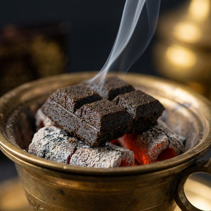 Bukhoor Amwaj Premium Oud Incense Block - Luxury Arabian Home Fragrance (40g)