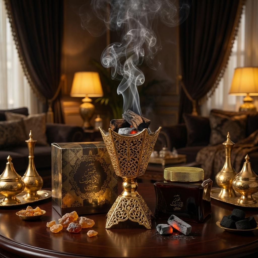 Premium Bukhoor Shams Al Emarat Khususi | Luxury Arabian Incense
