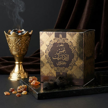 Premium Bukhoor Shams Al Emarat Khususi | Luxury Arabian Incense