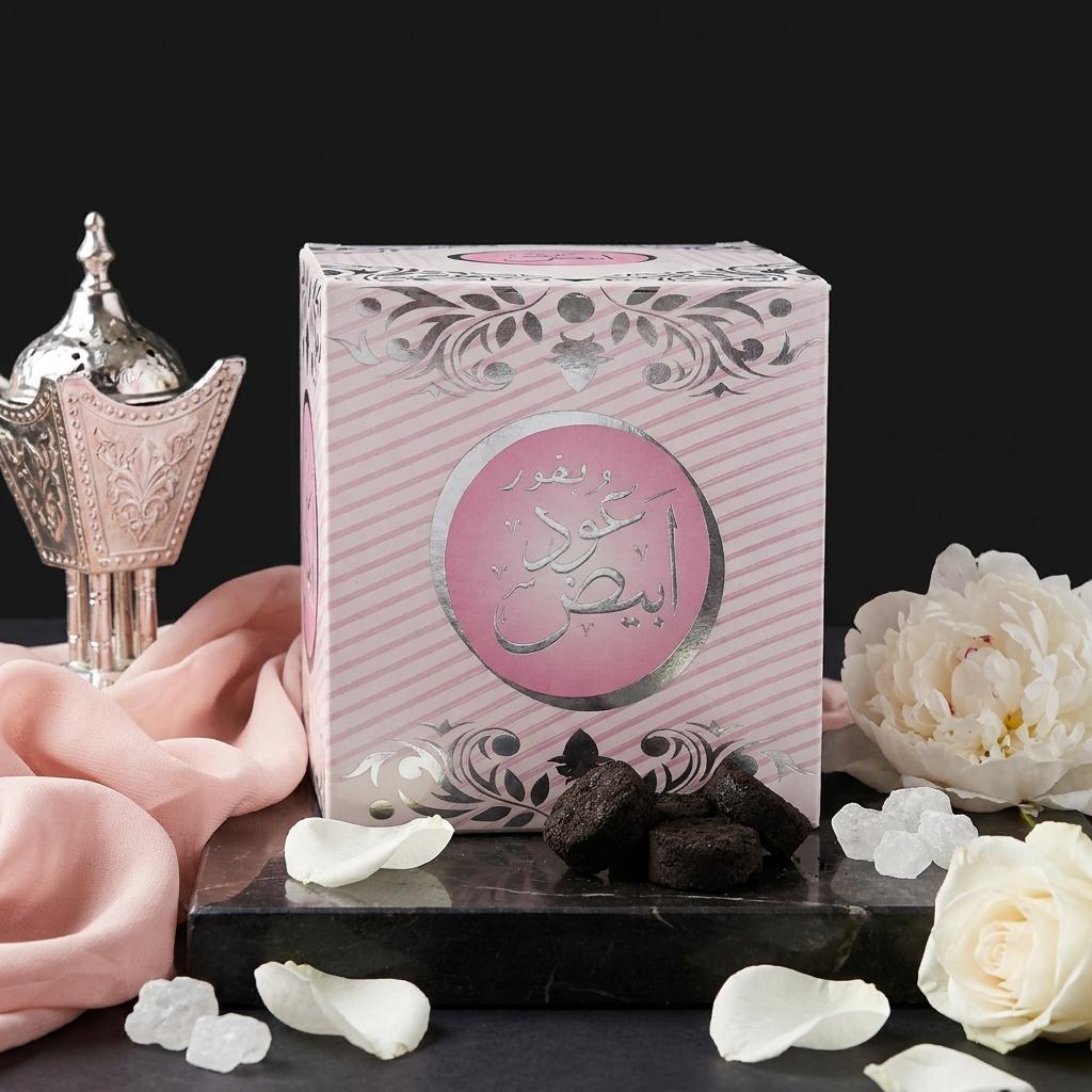 Luxury Bukhoor Oud Abyad - Premium White Oud Incense