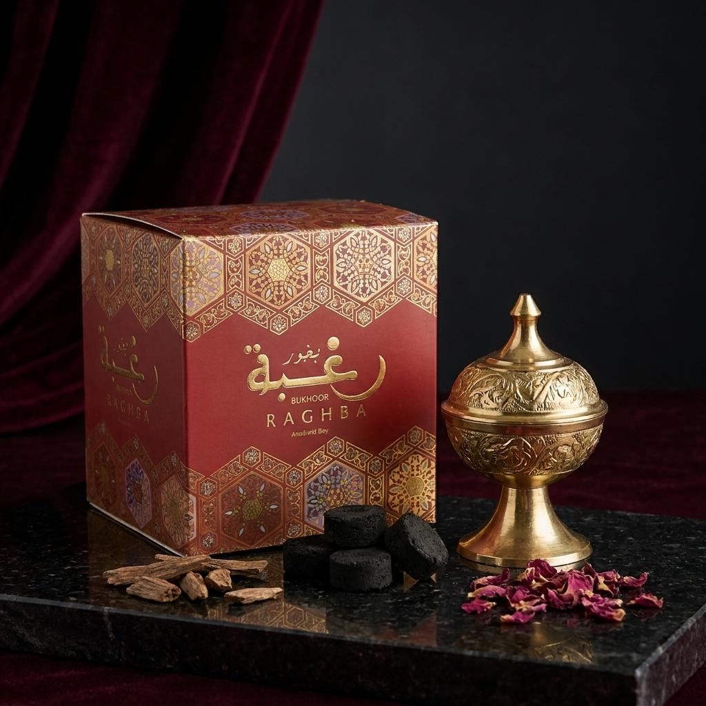 Bukhoor Raghba Authentic Arabian Incense | Luxury Oud Home Fragrance