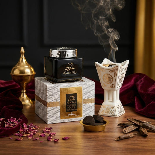 Bukhoor Oud Romancea - Premium Luxury Arabian Home Incense
