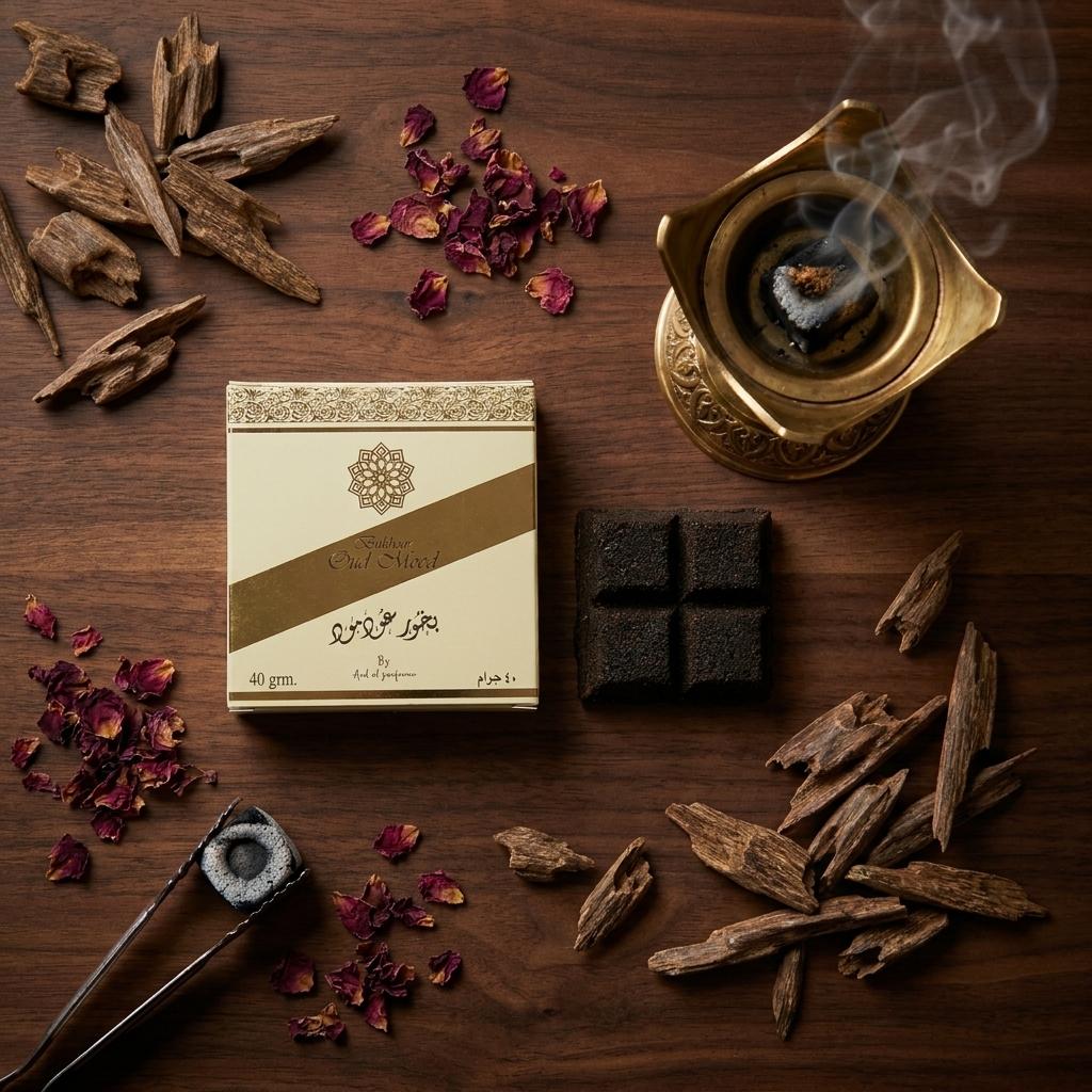 Bukhoor Oud Mood - Premium Arabian Oud Incense 40g