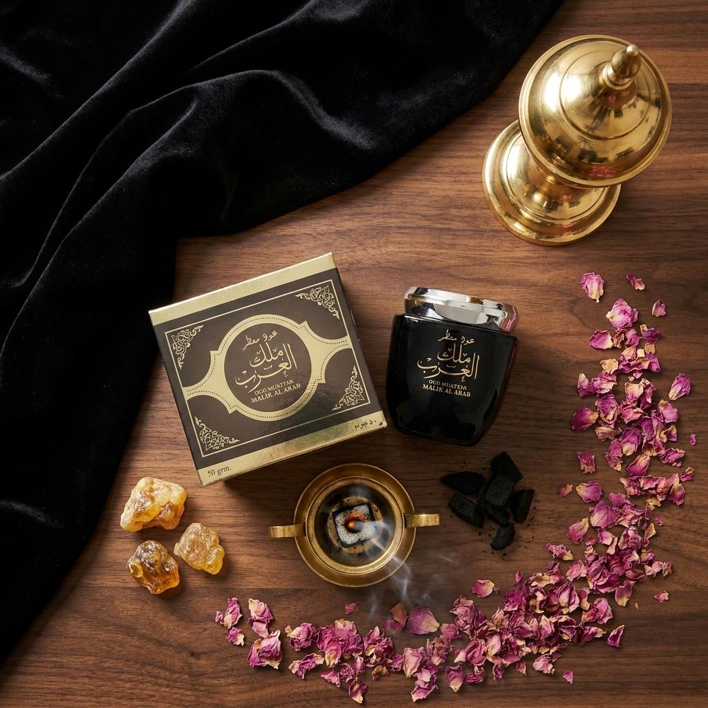 Oud Muattar Malik Al Arab | Luxury Arabian Bakhoor & Scented Agarwood Incense